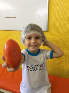 Aprendizes cheios de conhecimento e saúde
